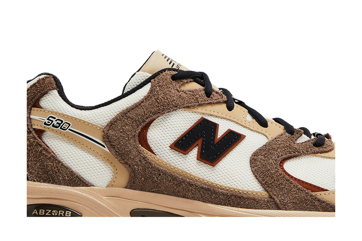 New Balance 530 Brown Tan sneaker afbeelding 2 - stylecode MR530SNC