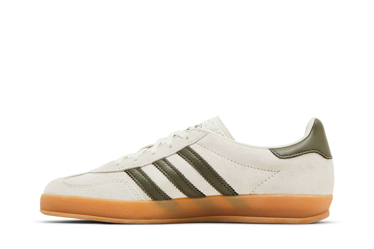 adidas Gazelle Indoor Olive Strata (Women's) sneaker afbeelding 3 - stylecode JH8821