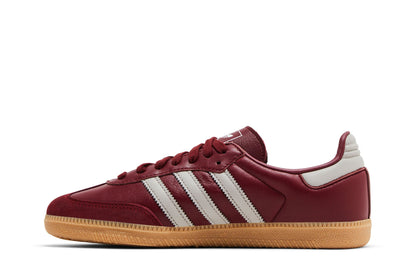 adidas Samba OG Burgundy Gum (Women's) sneaker afbeelding 3 - stylecode JH8700