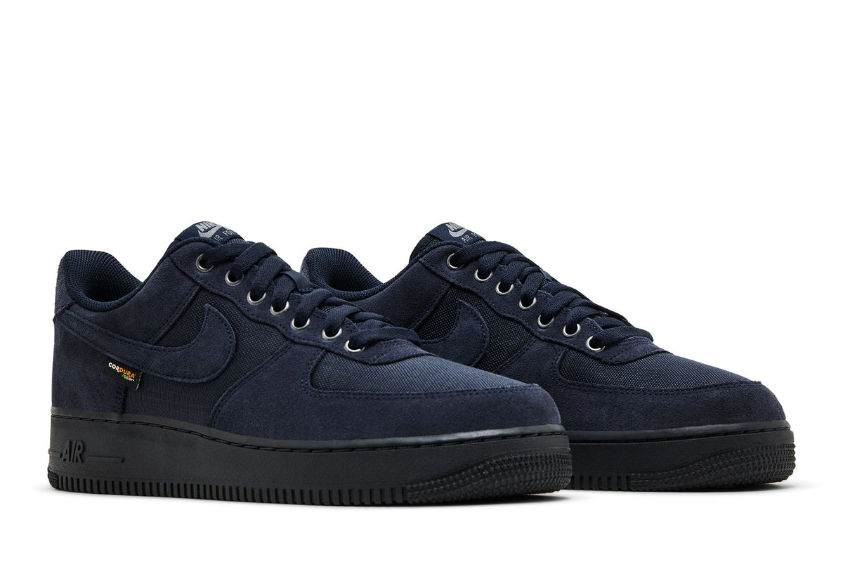 Nike Air Force 1 Low '07 Cordura Dark Obsidian sneaker afbeelding 8 - stylecode HQ3822-400