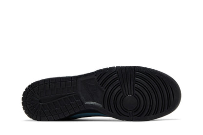 Nike Dunk Low Retro SE Vintage Green Denim Turquoise Anthracite Black sneaker afbeelding 4 - stylecode FZ3052-300