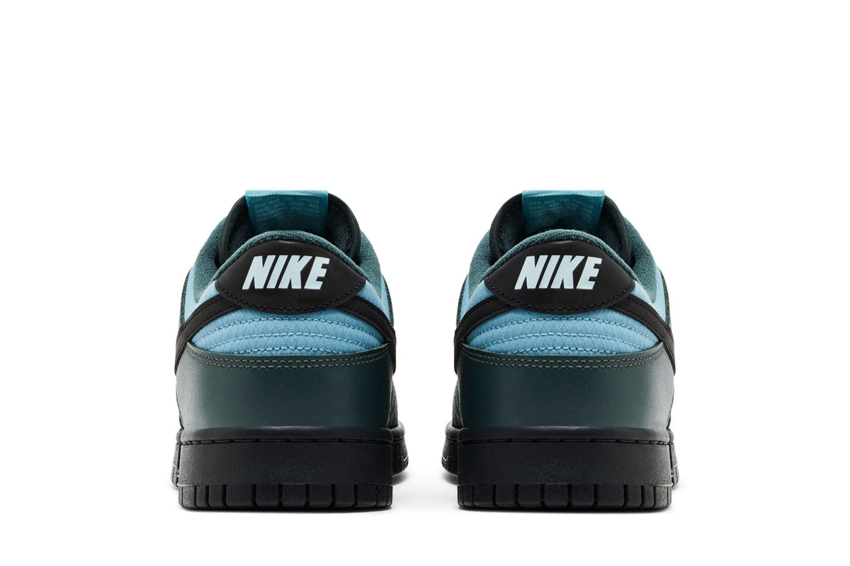 Nike Dunk Low Retro SE Vintage Green Denim Turquoise Anthracite Black sneaker afbeelding 6 - stylecode FZ3052-300
