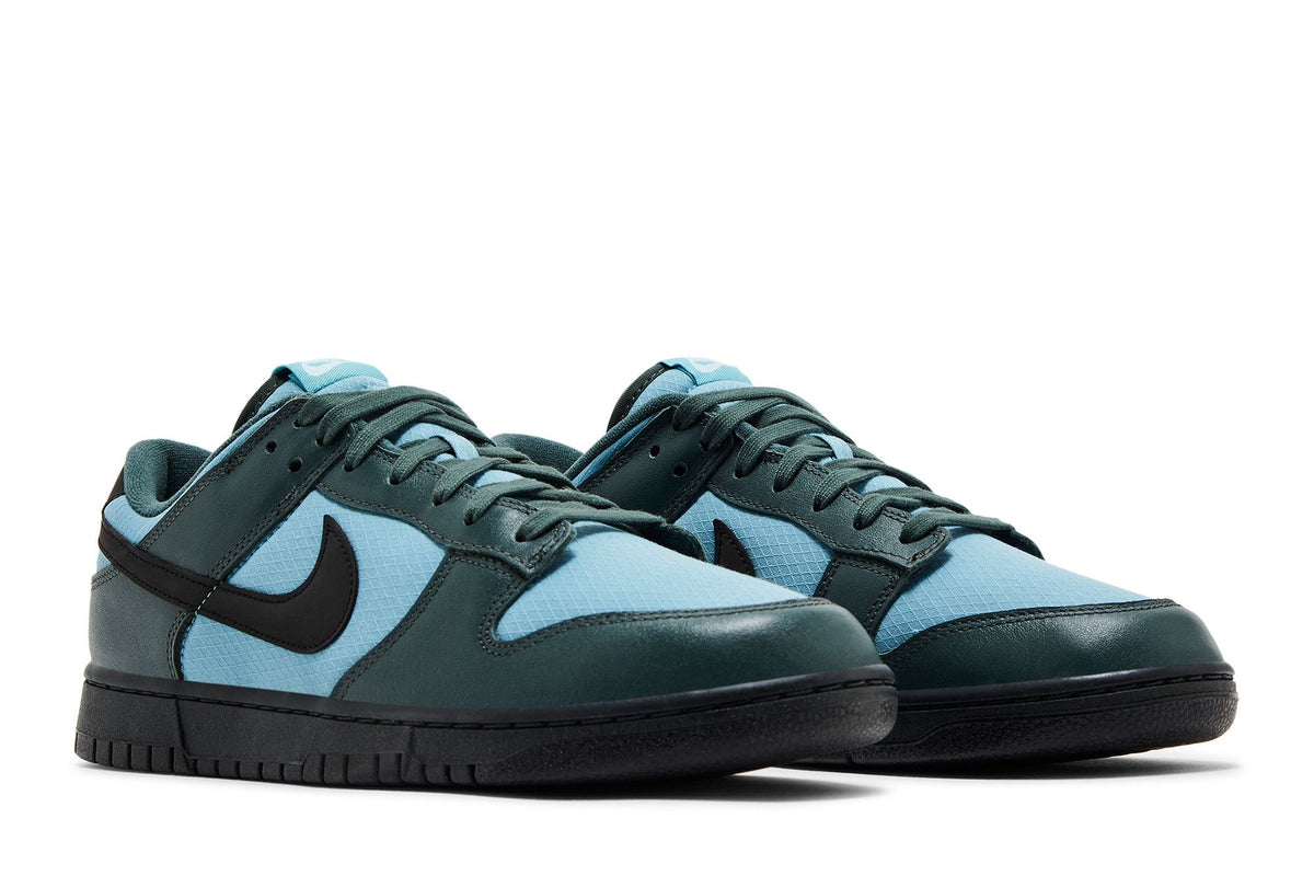 Nike Dunk Low Retro SE Vintage Green Denim Turquoise Anthracite Black sneaker afbeelding 8 - stylecode FZ3052-300