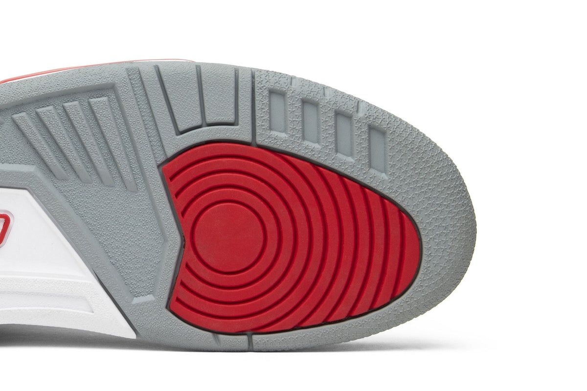 Jordan 3 Retro Fire Red (2007) sneaker afbeelding 5 - stylecode 136064-161