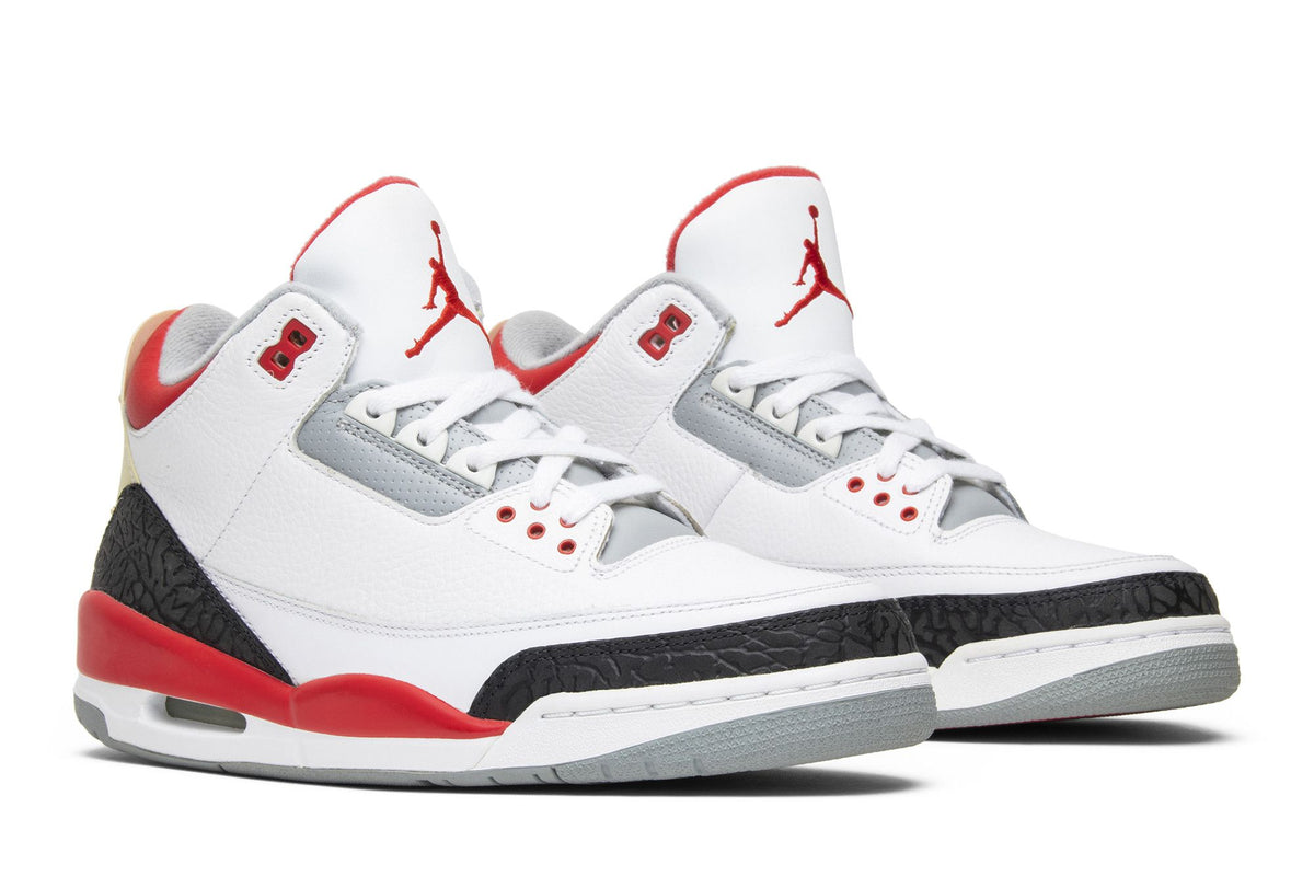 Jordan 3 Retro Fire Red (2007) sneaker afbeelding 8 - stylecode 136064-161