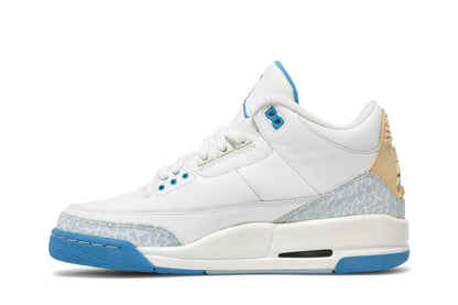 Jordan 3 Retro Harbor Blue (Women's) sneaker afbeelding 3 - stylecode 315296-142