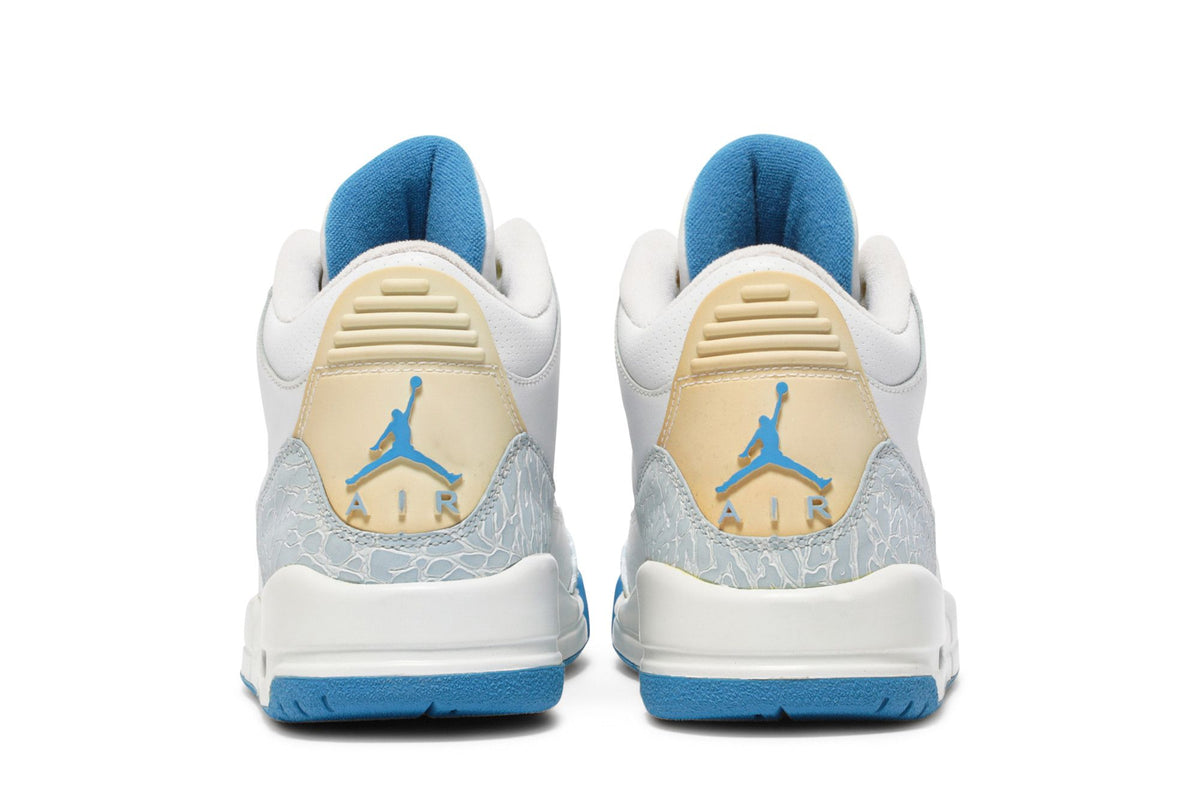 Jordan 3 Retro Harbor Blue (Women's) sneaker afbeelding 6 - stylecode 315296-142