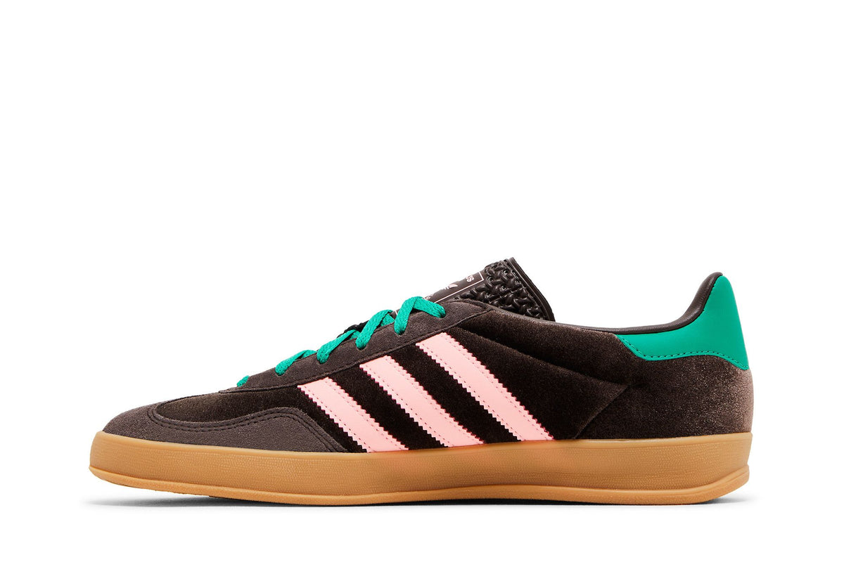adidas Gazelle Indoor Brown Velvet (Women's) sneaker afbeelding 3 - stylecode JI2714