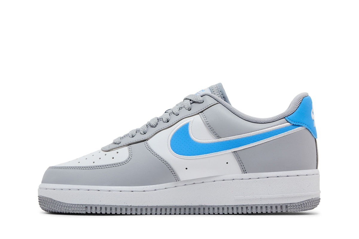 Nike Air Force 1 Low '07 Next Nature Wolf Grey University Blue sneaker afbeelding 3 - stylecode HM0721-001