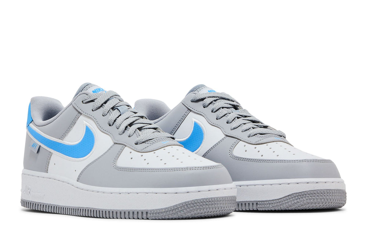 Nike Air Force 1 Low '07 Next Nature Wolf Grey University Blue sneaker afbeelding 8 - stylecode HM0721-001