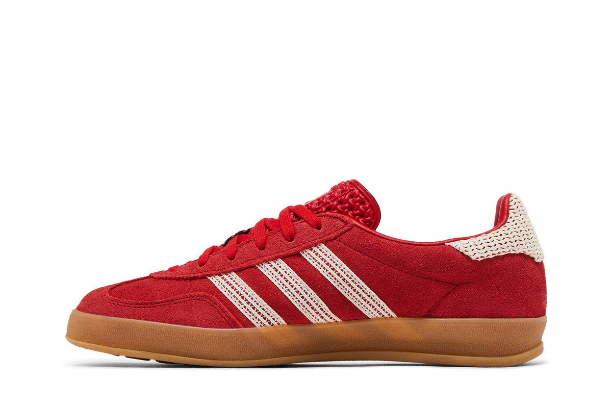 adidas Gazelle Indoor Better Scarlet Wonder White Gum (Women's) sneaker afbeelding 3 - stylecode JI2756