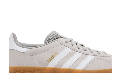 adidas Gazelle Indoor Grey Cloud White Gold Metallic sneaker afbeelding 2 - stylecode JQ0176