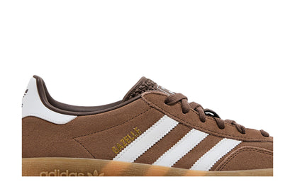 adidas Gazelle Indoor Earth Strata White Gold Metallic sneaker afbeelding 2 - stylecode JQ0175