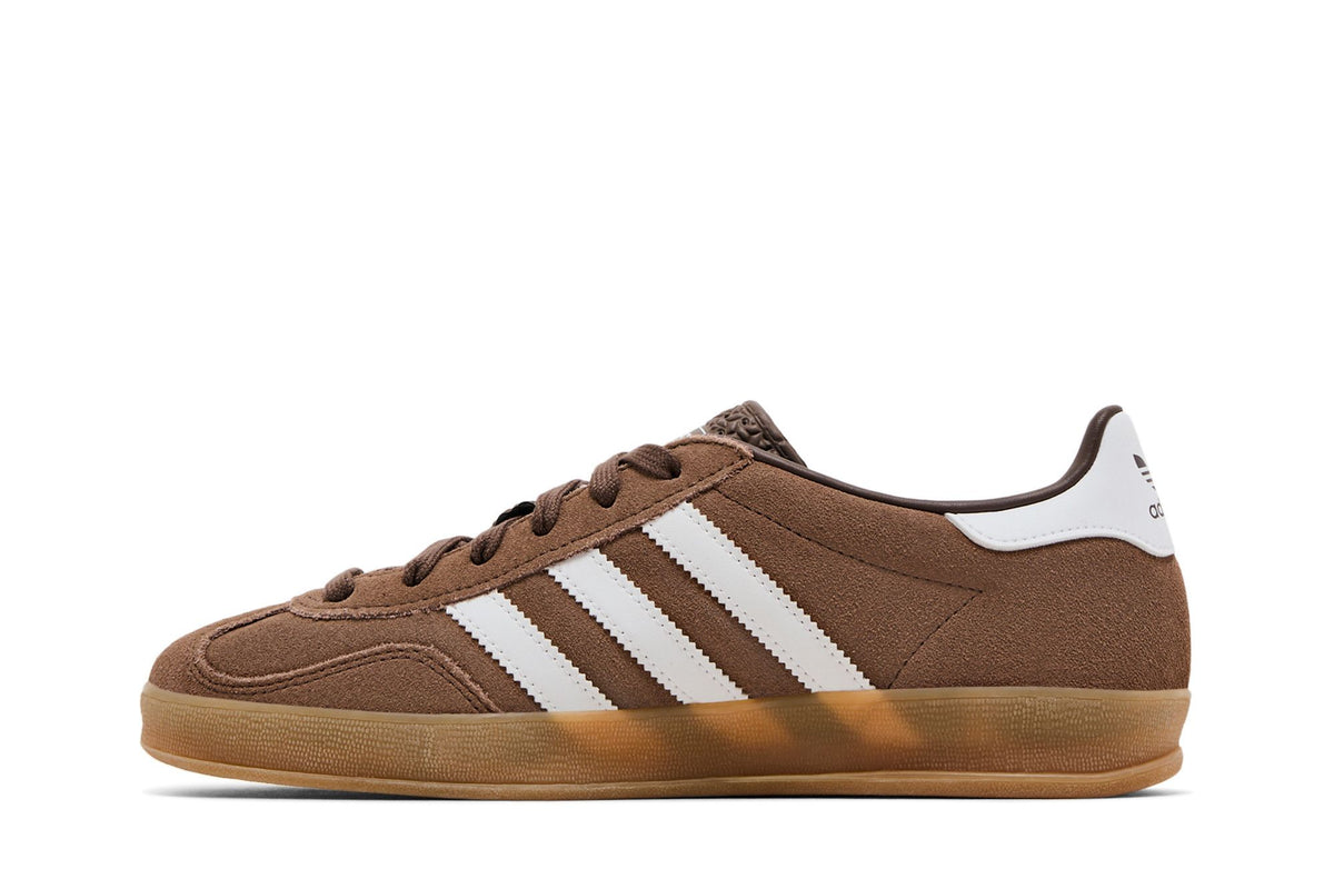 adidas Gazelle Indoor Earth Strata White Gold Metallic sneaker afbeelding 3 - stylecode JQ0175