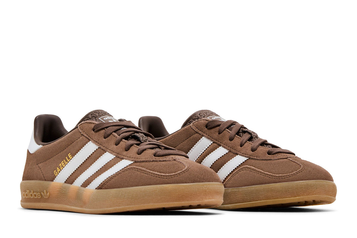adidas Gazelle Indoor Earth Strata White Gold Metallic sneaker afbeelding 8 - stylecode JQ0175