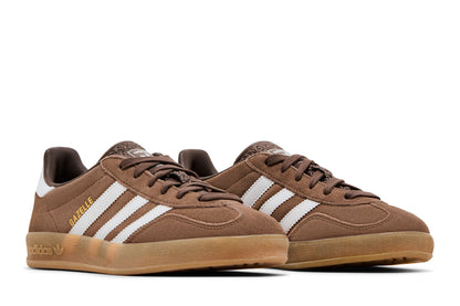 adidas Gazelle Indoor Earth Strata White Gold Metallic sneaker afbeelding 8 - stylecode JQ0175