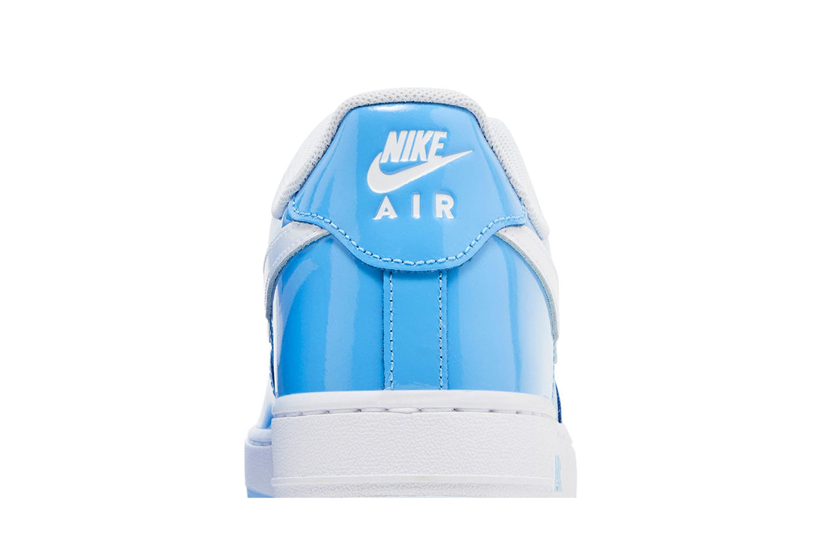 Nike Air Force 1 Low '07 LV8 Phychic Blue White Patent sneaker afbeelding 7 - stylecode HV9405-400