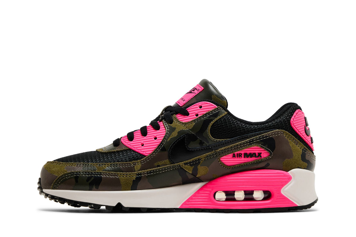 Nike Air Max 90 Camo Pack Sequoia Hyper Pink sneaker afbeelding 3 - stylecode IF1721-300