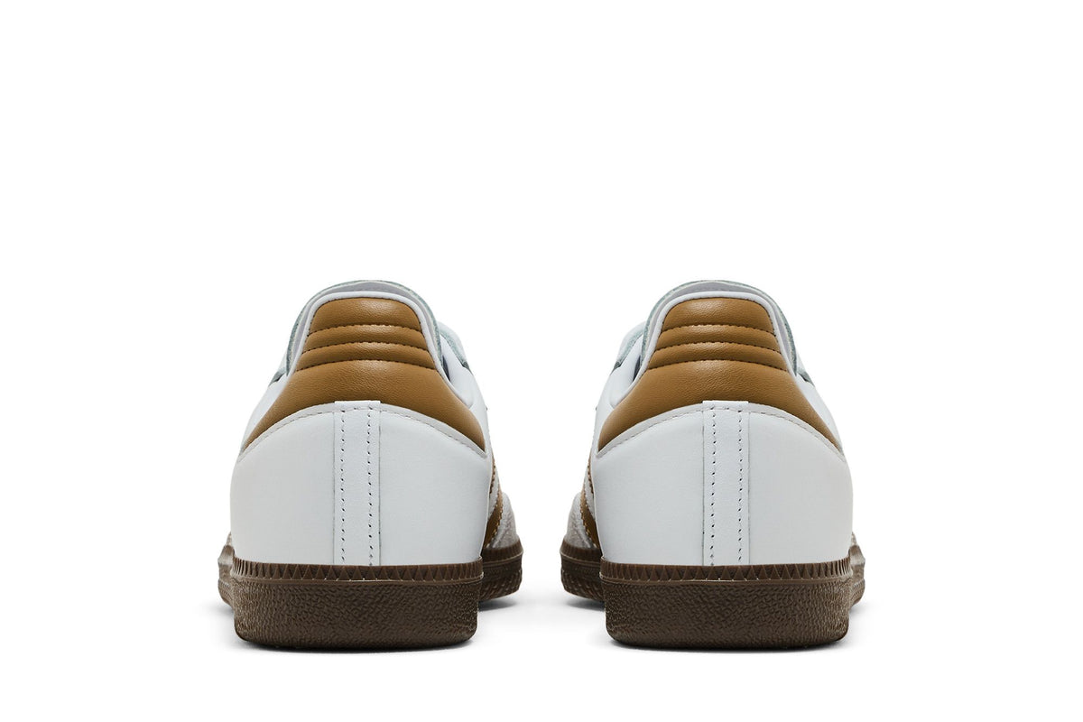 adidas Samba OG Cloud White Brown Desert sneaker afbeelding 6 - stylecode JH8796