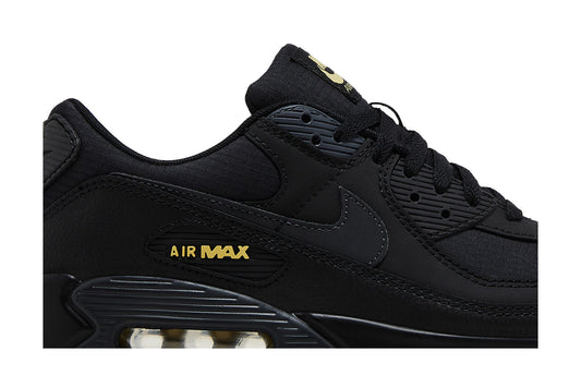 Nike Air Max 90 Black Buff Gold sneaker afbeelding 2 - stylecode IB7680-001