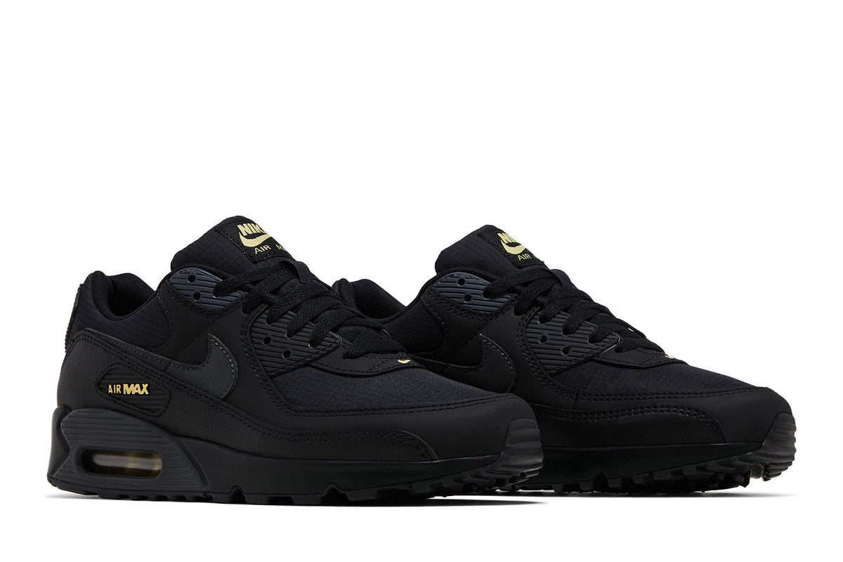 Nike Air Max 90 Black Buff Gold sneaker afbeelding 8 - stylecode IB7680-001