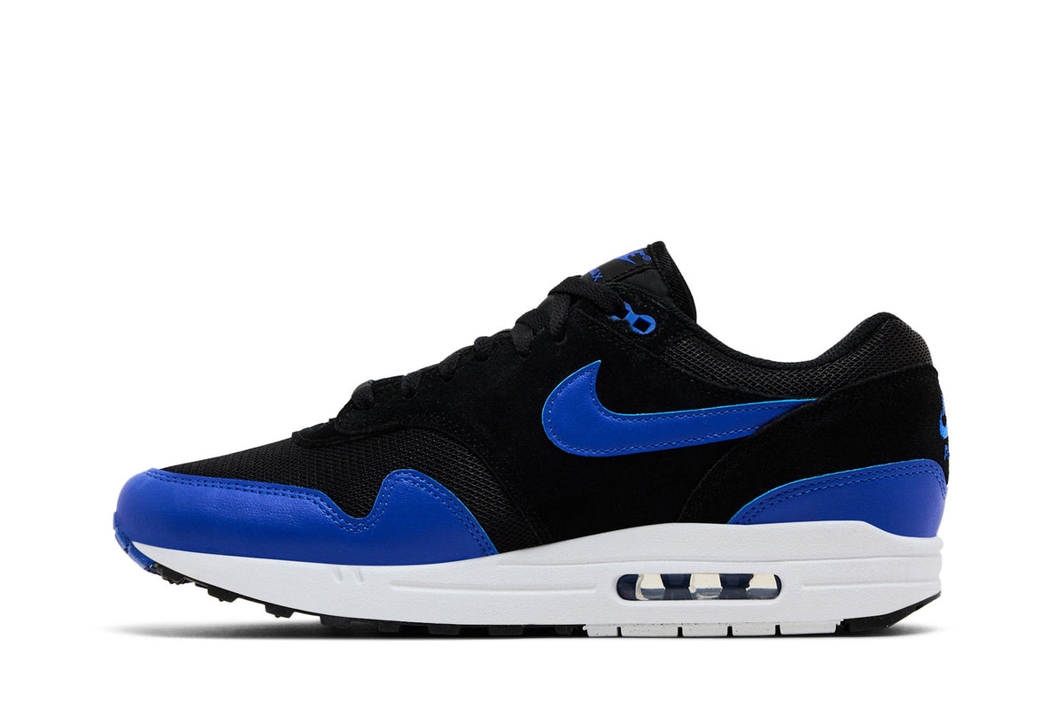 Nike Air Max 1 Essential Black Hyper Royal sneaker afbeelding 3 - stylecode FZ5808-010