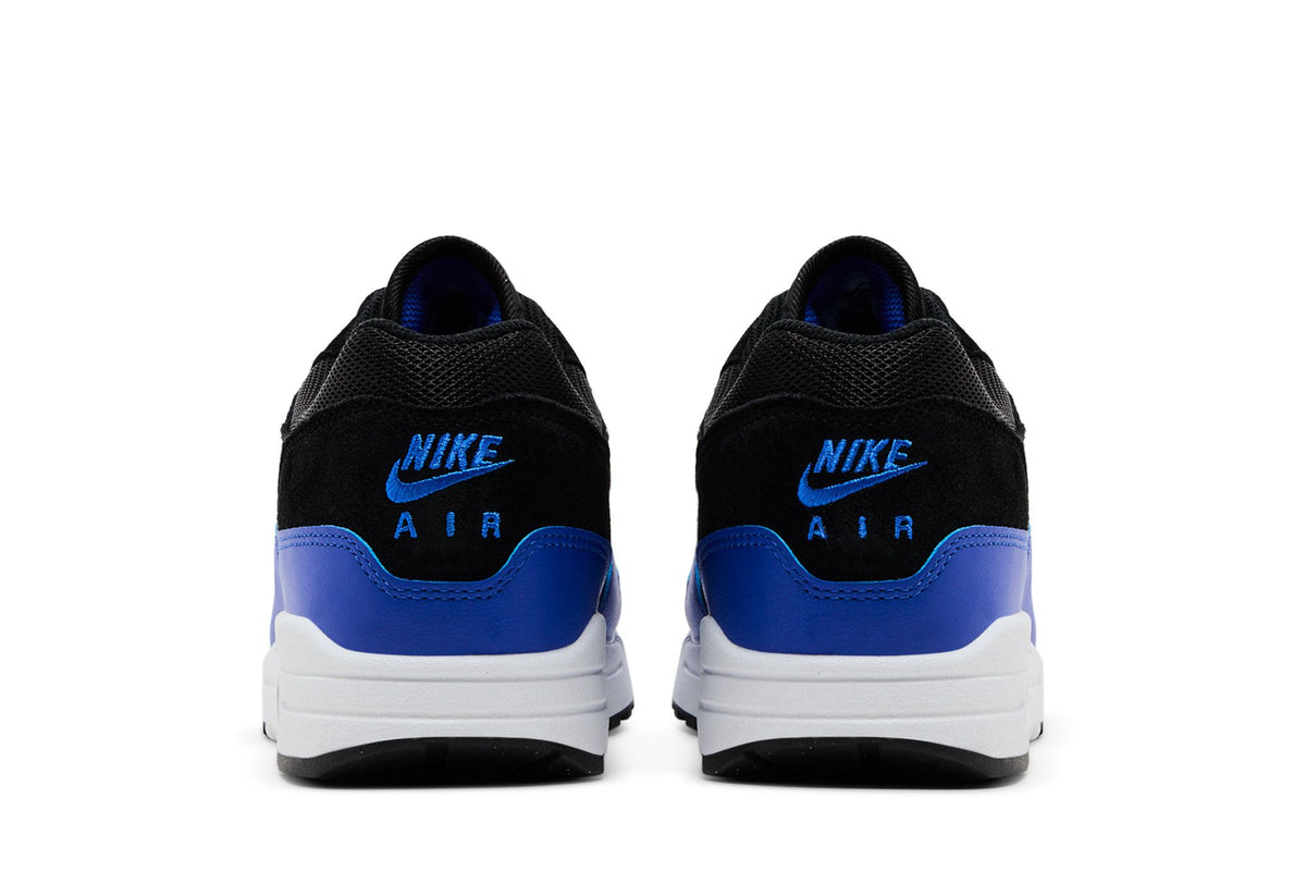 Nike Air Max 1 Essential Black Hyper Royal sneaker afbeelding 6 - stylecode FZ5808-010