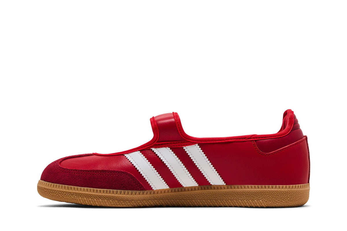 adidas Samba Jane Scarlet White Gum (Women's) sneaker afbeelding 3 - stylecode JQ6446