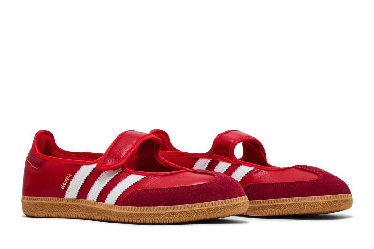 adidas Samba Jane Scarlet White Gum (Women's) sneaker afbeelding 8 - stylecode JQ6446
