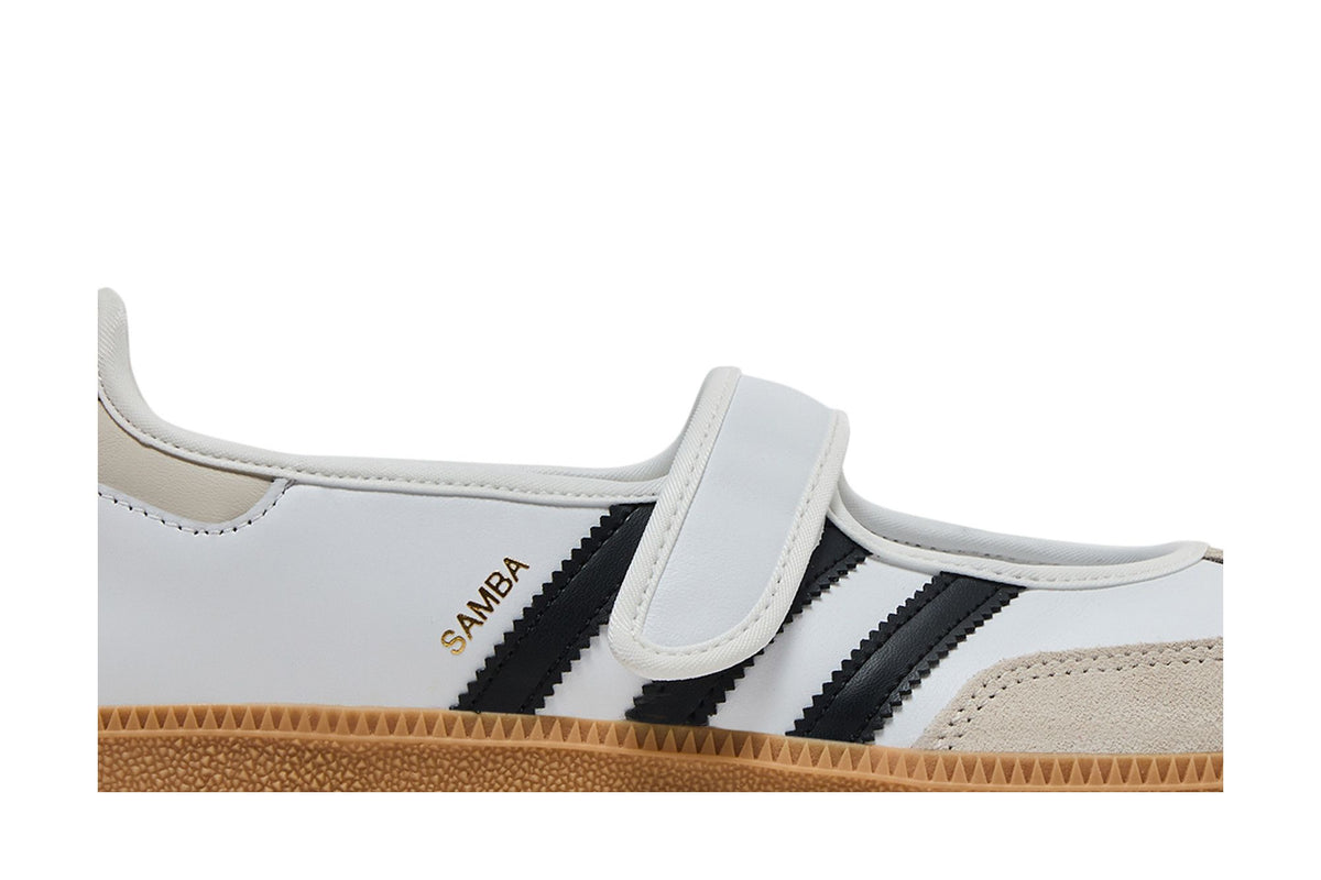 adidas Samba Jane White Black Gum (Women's) sneaker afbeelding 2 - stylecode JR1402