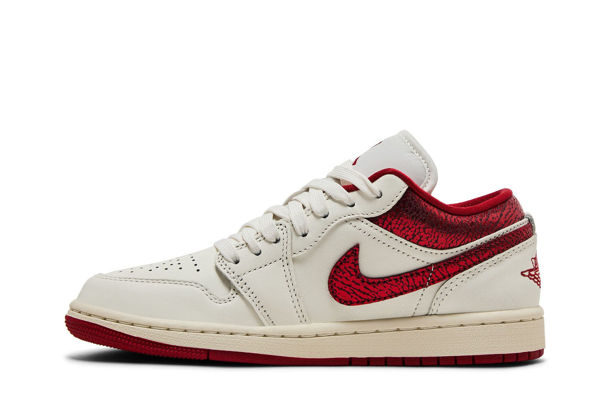 Jordan 1 Low Ruby (Women's) sneaker afbeelding 3 - stylecode HJ9338-106
