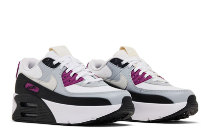 Nike Air Max 90 LV8 White Bold Berry Wolf Grey Photon Dust (Women's) sneaker afbeelding 8 - stylecode FD4328-109