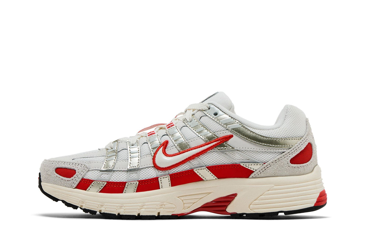 Nike P-6000 Sail Pale Ivory Light Bone Picante Red (Women's) sneaker afbeelding 3 - stylecode HV5230-133