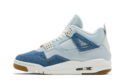 Jordan 4 Retro TEX Denim Worn Blue (Women's) sneaker afbeelding 3 - stylecode IB6716-100