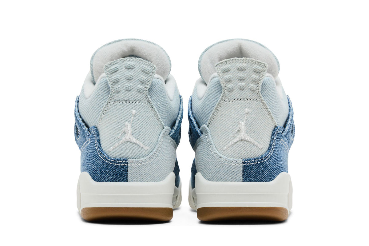 Jordan 4 Retro TEX Denim Worn Blue (Women's) sneaker afbeelding 6 - stylecode IB6716-100