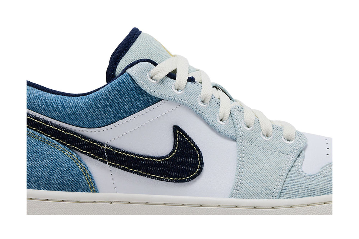 Jordan 1 Low SE Denim Star Blue sneaker afbeelding 2 - stylecode IH0648-141
