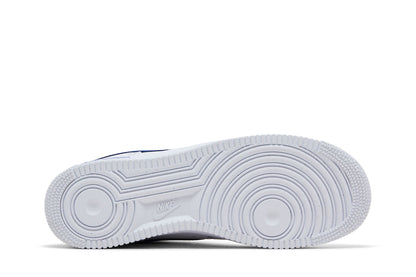Nike Air Force 1 Low '07 LV8 White Deep Royal Blue sneaker afbeelding 4 - stylecode HQ2037-100