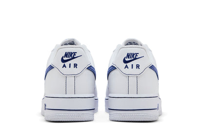 Nike Air Force 1 Low '07 LV8 White Deep Royal Blue sneaker afbeelding 6 - stylecode HQ2037-100