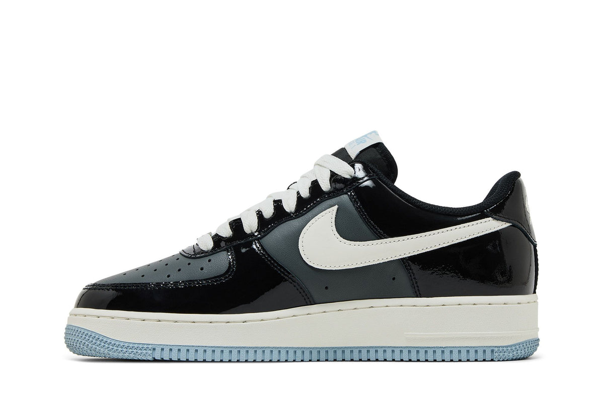 Nike Air Force 1 Low Black Iron Grey Patent sneaker afbeelding 3 - stylecode IB7676-001