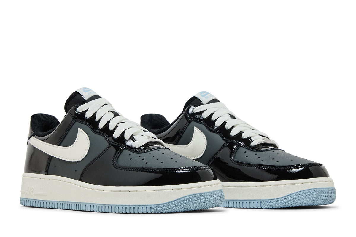 Nike Air Force 1 Low Black Iron Grey Patent sneaker afbeelding 8 - stylecode IB7676-001