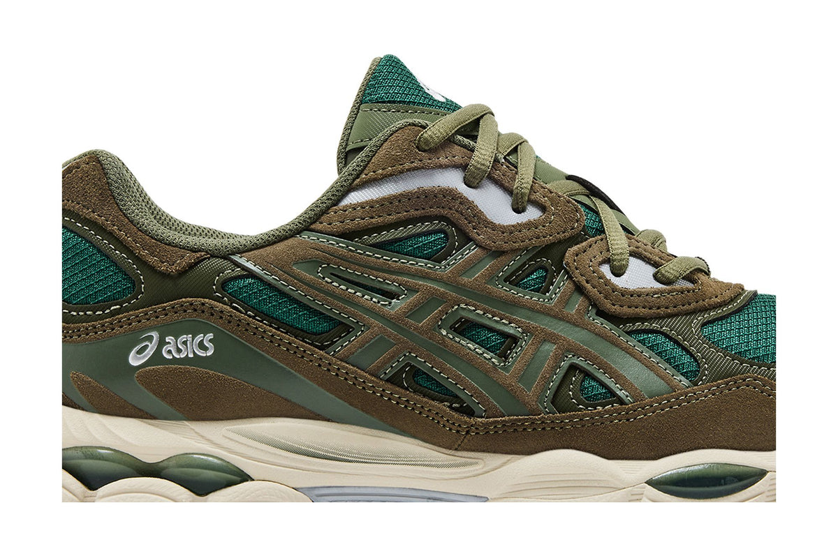 ASICS Gel-NYC Grove Olive Canvas sneaker afbeelding 2 - stylecode 1203A739-300