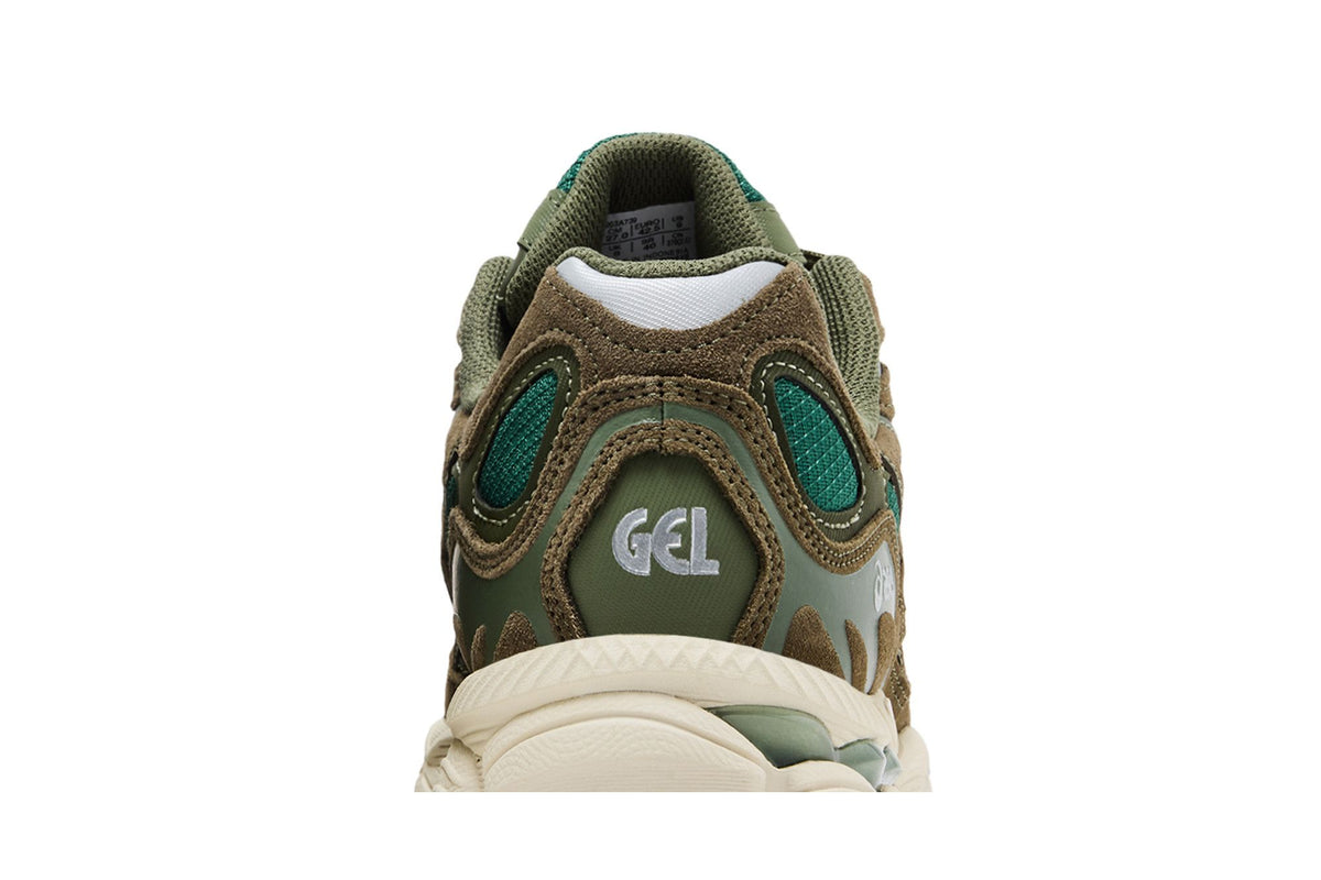 ASICS Gel-NYC Grove Olive Canvas sneaker afbeelding 7 - stylecode 1203A739-300