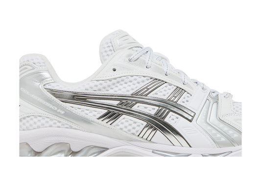 ASICS Gel-Kayano 14 A.P.C. White Pure Silver sneaker afbeelding 2 - stylecode 1203A727-100