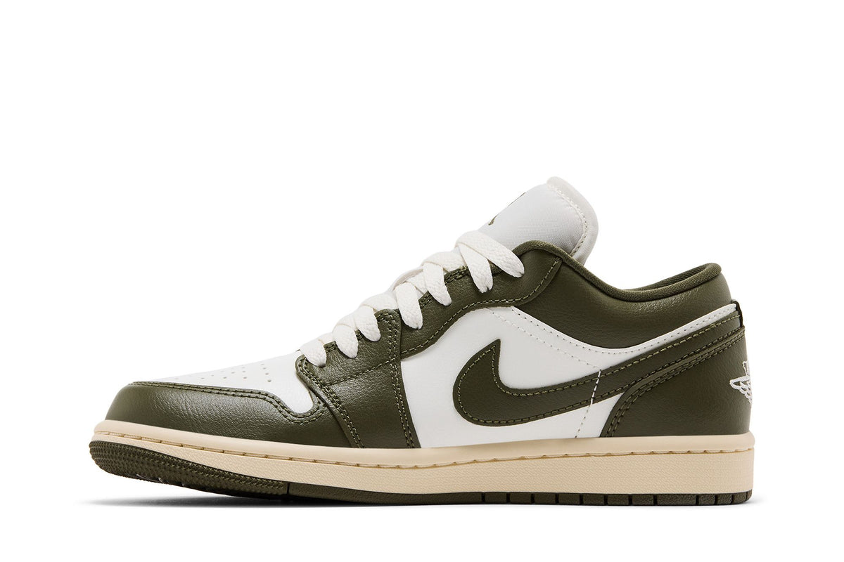 Jordan 1 Low Medium Olive (Women's) sneaker afbeelding 3 - stylecode DC0774-122
