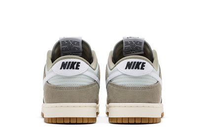 Nike Dunk Low Retro SE Light Silver Light Army Sail White sneaker afbeelding 6 - stylecode IB6399-002