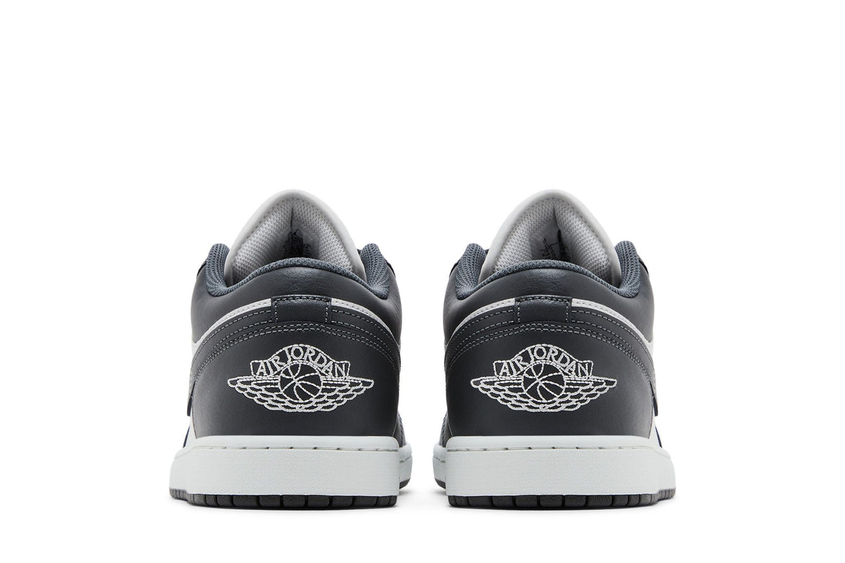 Jordan 1 Low Grey White sneaker afbeelding 6 - stylecode 553558-044