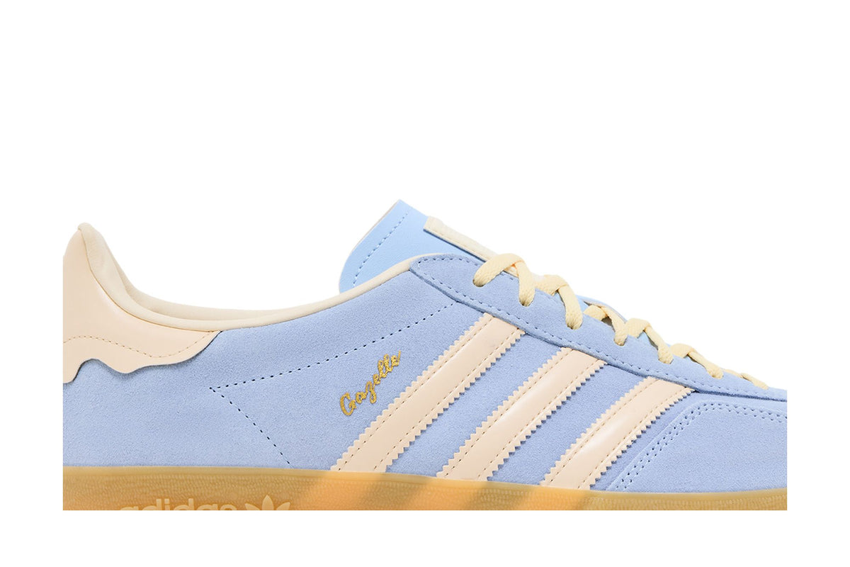 adidas Gazelle Indoor Light Blue Yellow Gum sneaker afbeelding 2 - stylecode JR8029