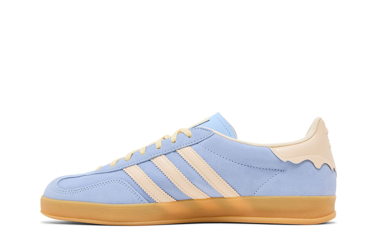 adidas Gazelle Indoor Light Blue Yellow Gum sneaker afbeelding 3 - stylecode JR8029