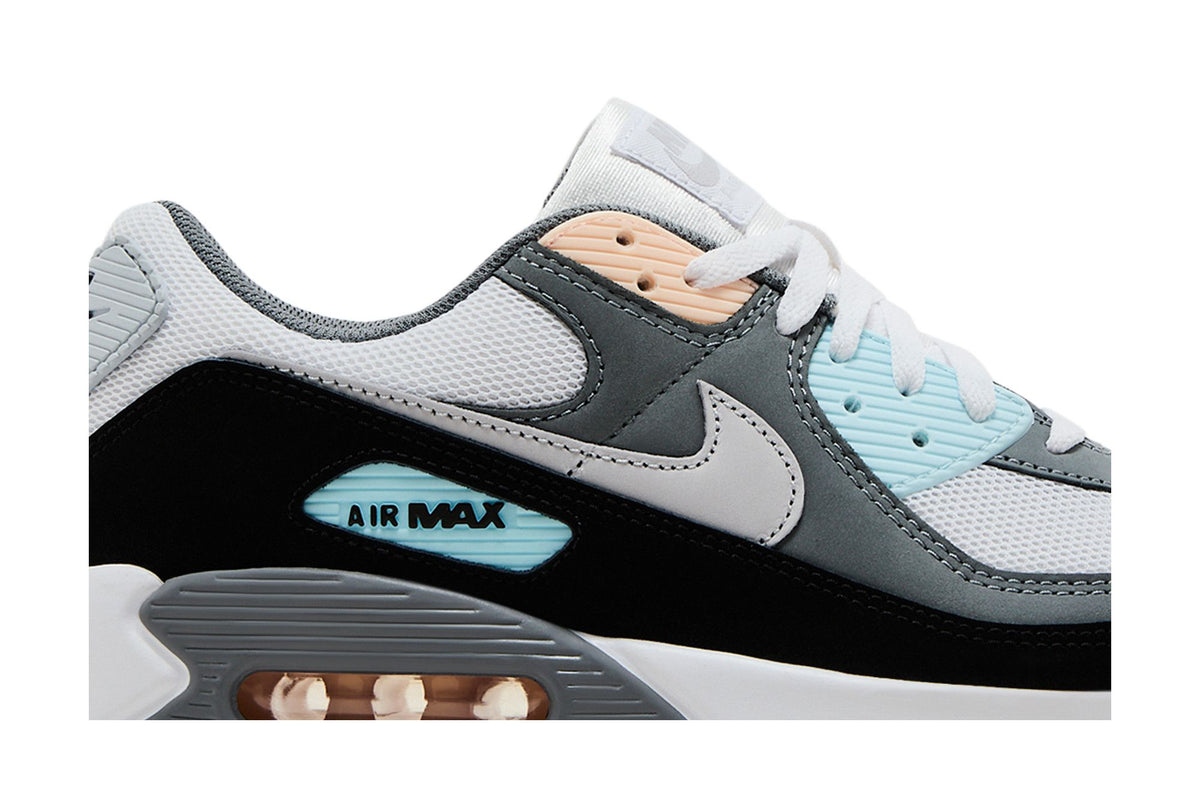 Nike Air Max 90 Cool Grey Pure Platinum Black sneaker afbeelding 2 - stylecode IB7674-001