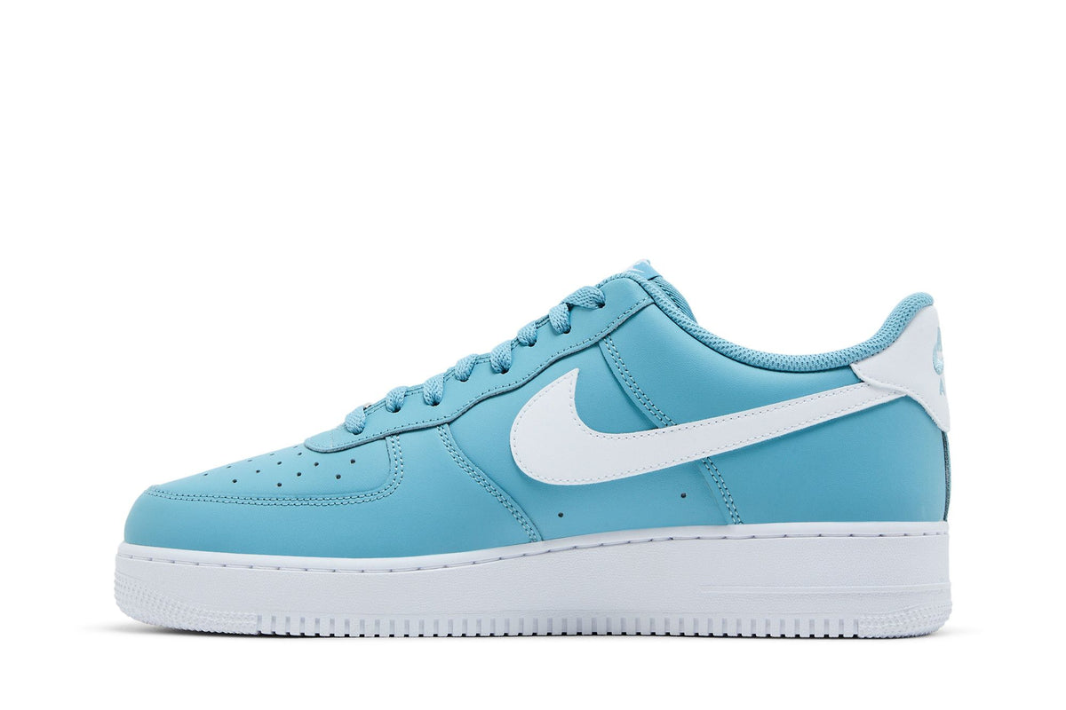 Nike Air Force 1 Low '07 Denim Turquoise White sneaker afbeelding 3 - stylecode FJ4146-401